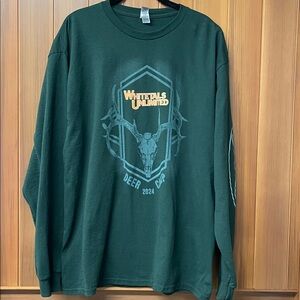 Whitetails Unlimited Mathews Deer Camp 2024 Shirt XL